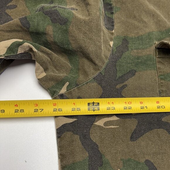 Vintage Duck Bay Camo Shirt Mens XL Button Up Long Sleeve Outdoor Hunting - Picture 9 of 11
